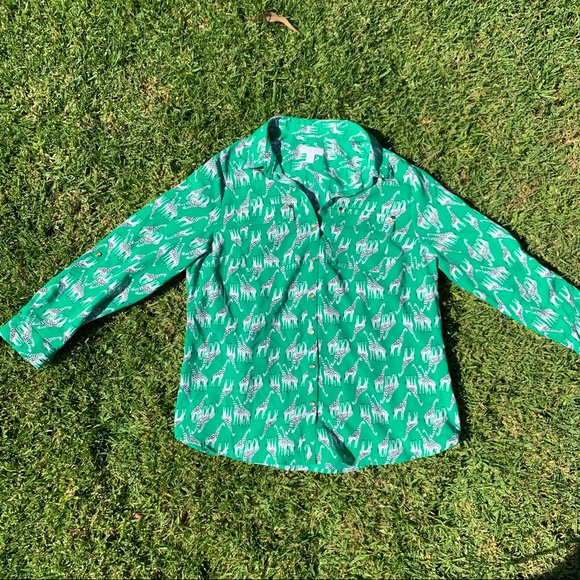🦒 Giraffe Lover by Charter Club NWOT ✨💚 - Picture 3 of 8
